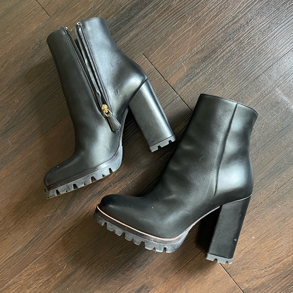 PRADA HEELED BOOTIES